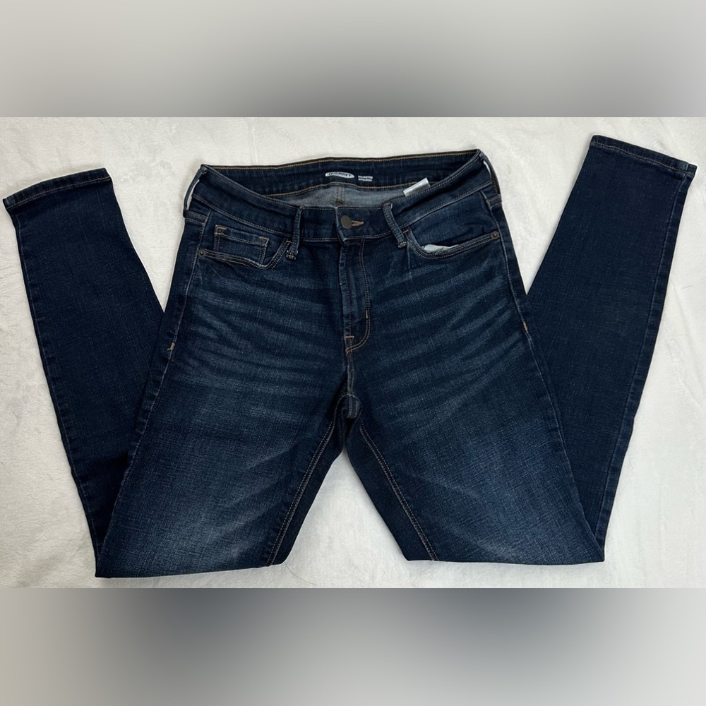 Old Navy Women’s Rockstar Super Skinny Jeans, Blue Size 8